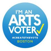 Arts Voter Button